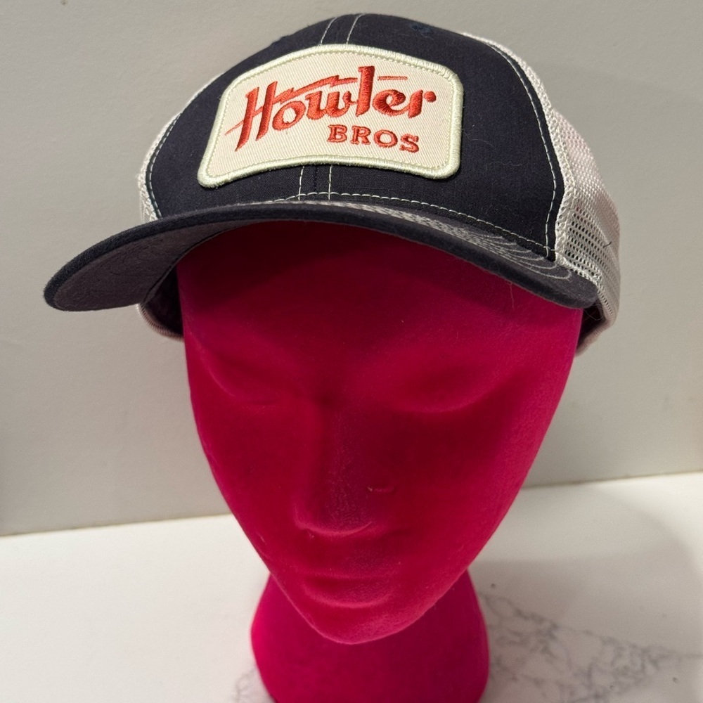 Howler Brothers Blue and Tan Trucker Hat